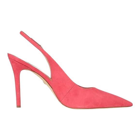 Sam Edelman Hazel Sling Dahlia Pink Pointed Toe Stiletto Heel - Picture 5 of 9